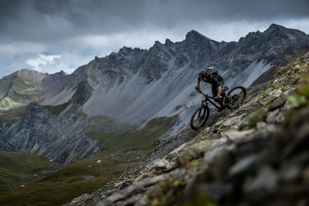 Welschtobel, Furcletta Trail im Bike Kingdom (© Nathan Hughes)